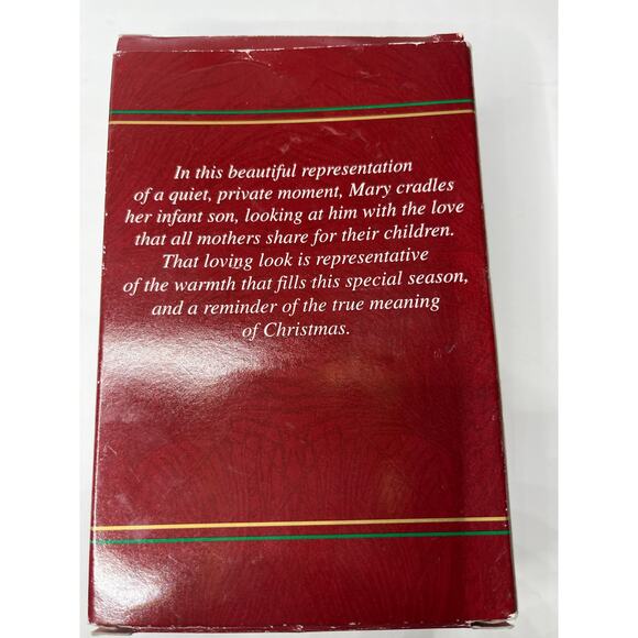 Carlton Cards A Child Is Born china ornament‎ Mother Mary and Child New in Box - Picture 2 of 4